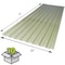 Suntuf 26 in. x 6 ft. Misty Green Polycarbonate Roof Panel, 10PK 400991 - alternate 6